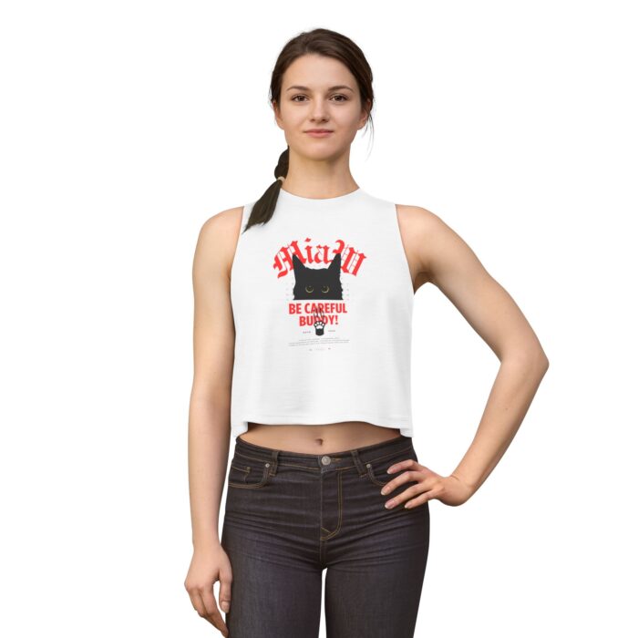 ZNVER Midnight Purr Crop Top